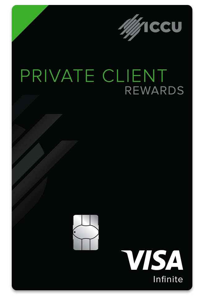 Un gráfico de la Tarjeta de Crédito Private Client Visa Infinite® Rewards