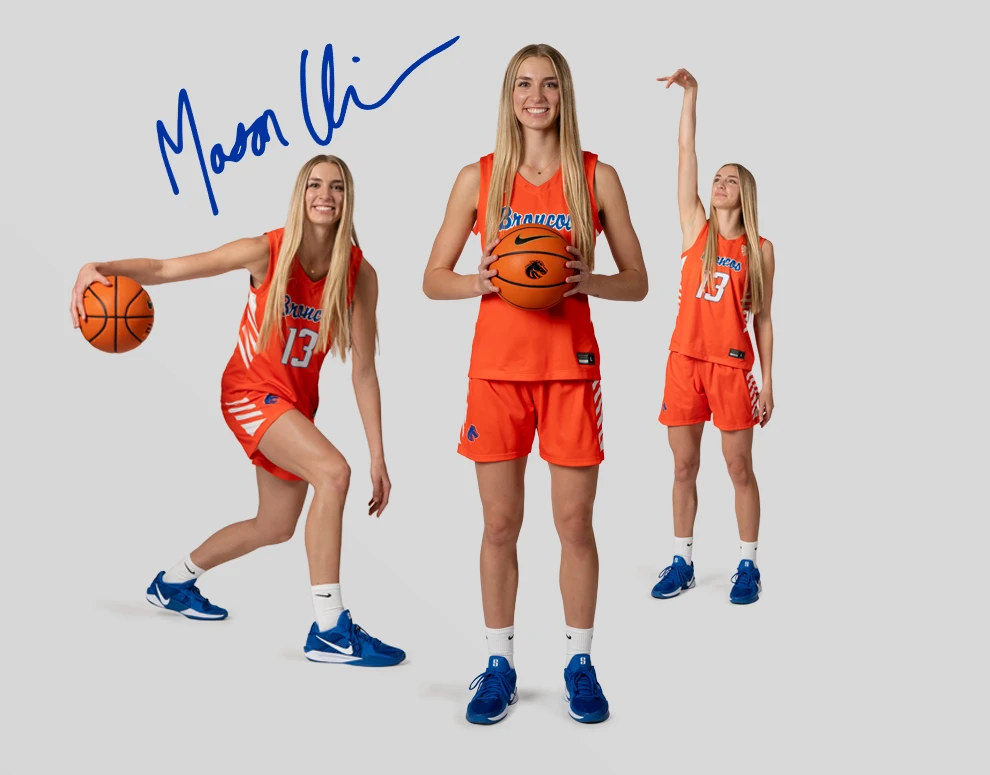 Mason Quinn, Boise State women's basketball athlete.