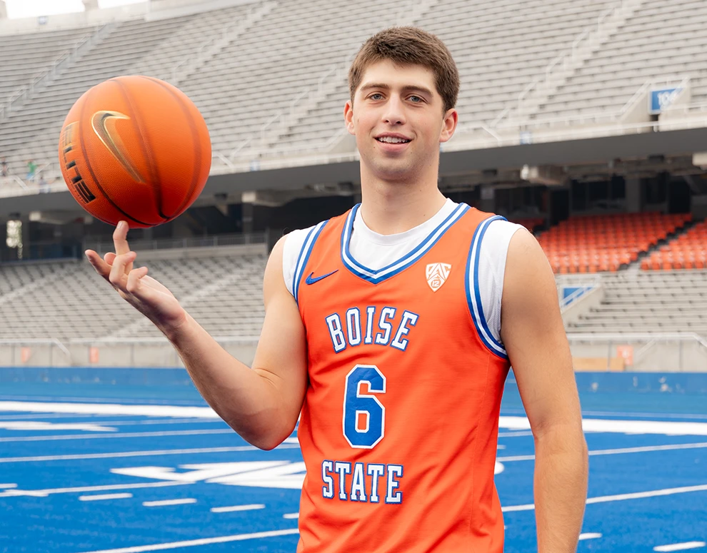 Pearson "Peanut" Carmichael, Boise State men's basketball athlete.