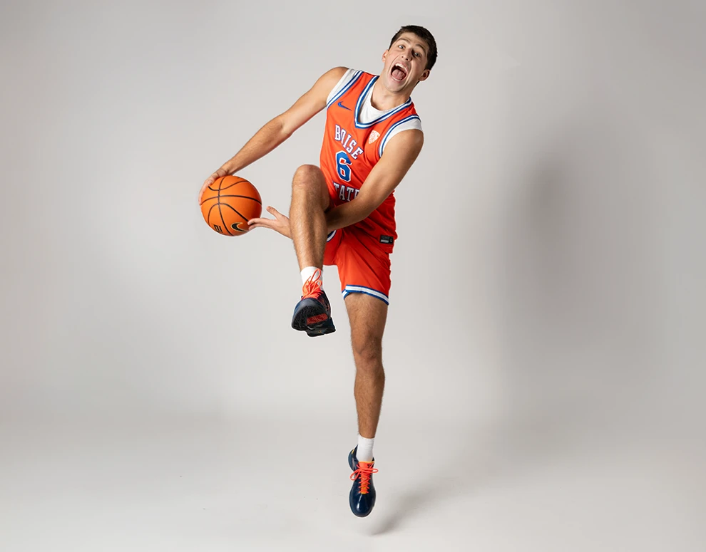 Pearson "Peanut" Carmichael, Boise State men's basketball athlete.