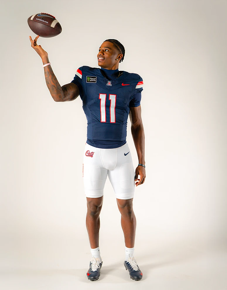 Chris Hunter III, University of Arizona football athlete.