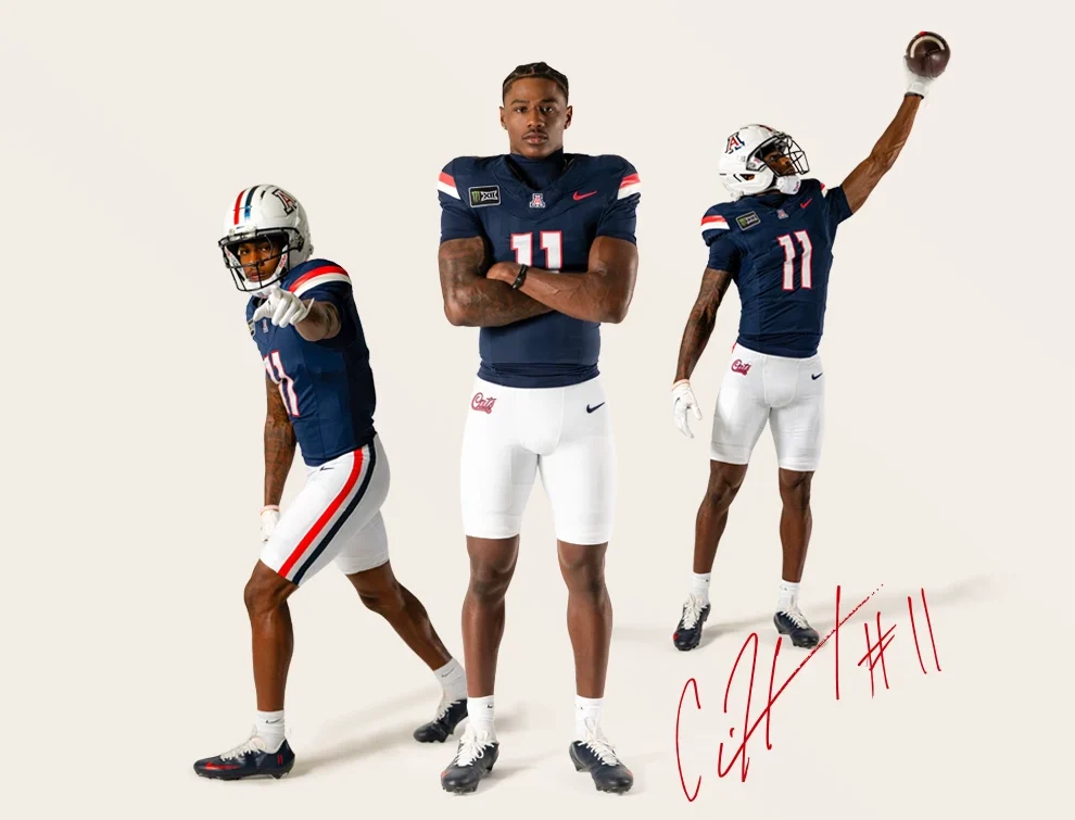 Chris Hunter III, University of Arizona football athlete.