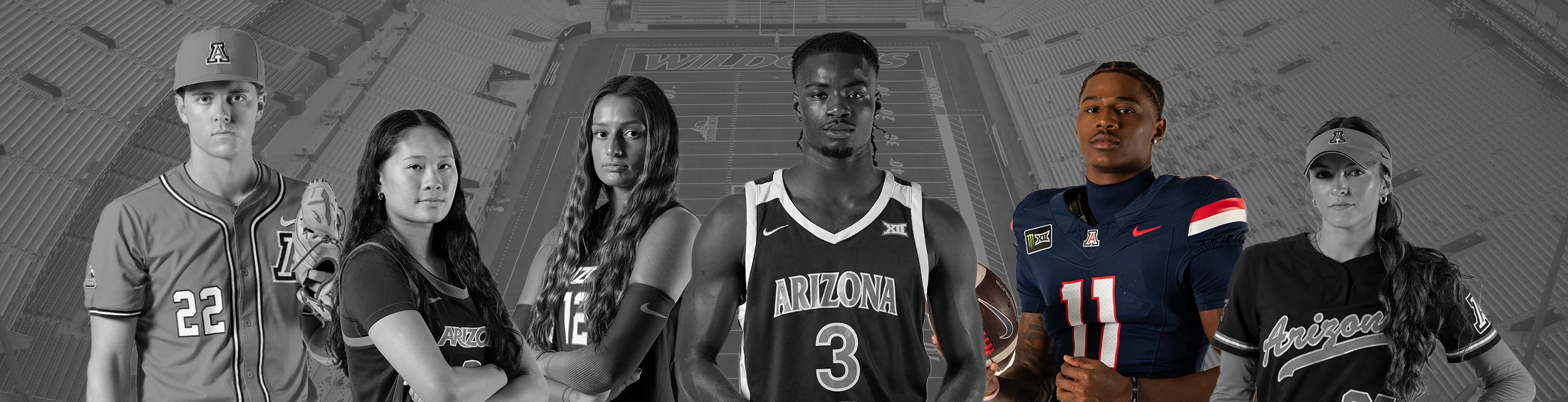 University of Arizona athletes. Focus on Chris Hunter III, University of Arizona volleyball athlete.